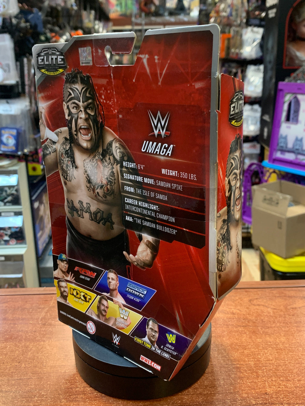 Umaga Flashback (WWE Elites, Mattel) SEALED