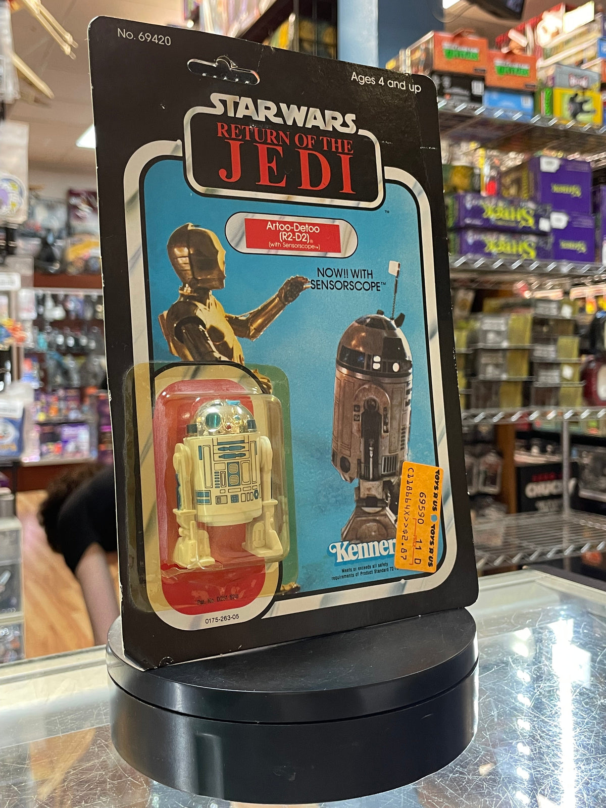 Sensorscope R2-D2 ROTJ 77 (Vintage Star Wars, Kenner) **SEALED**