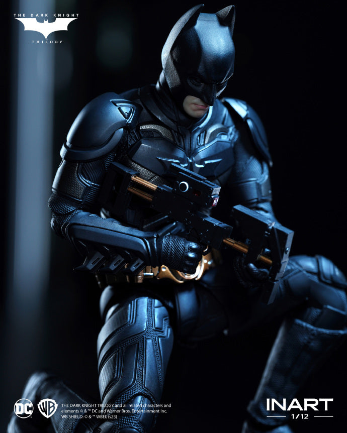 INART Batman 1/12 Scale Action Figure Deluxe Ver - The Dark Knight Rises