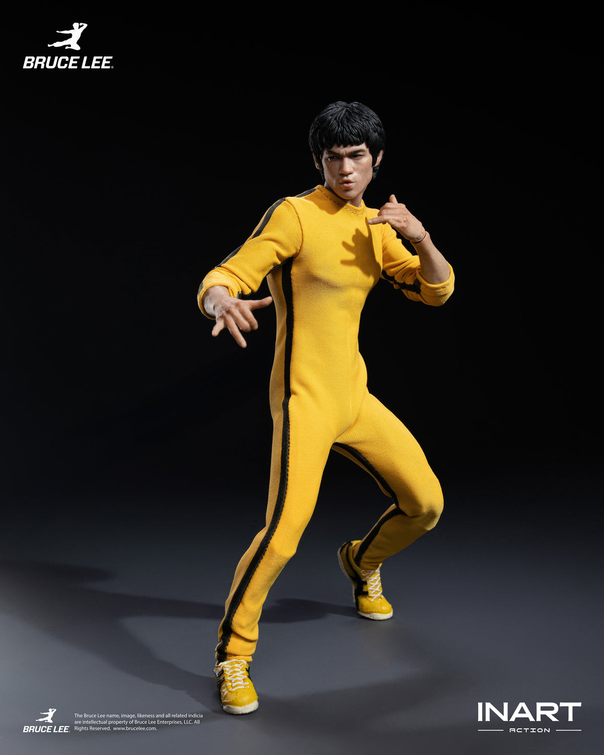 Game of Death (1978): Bruce Lee (Yellow Jumpsuit) 1/12 Action Figure