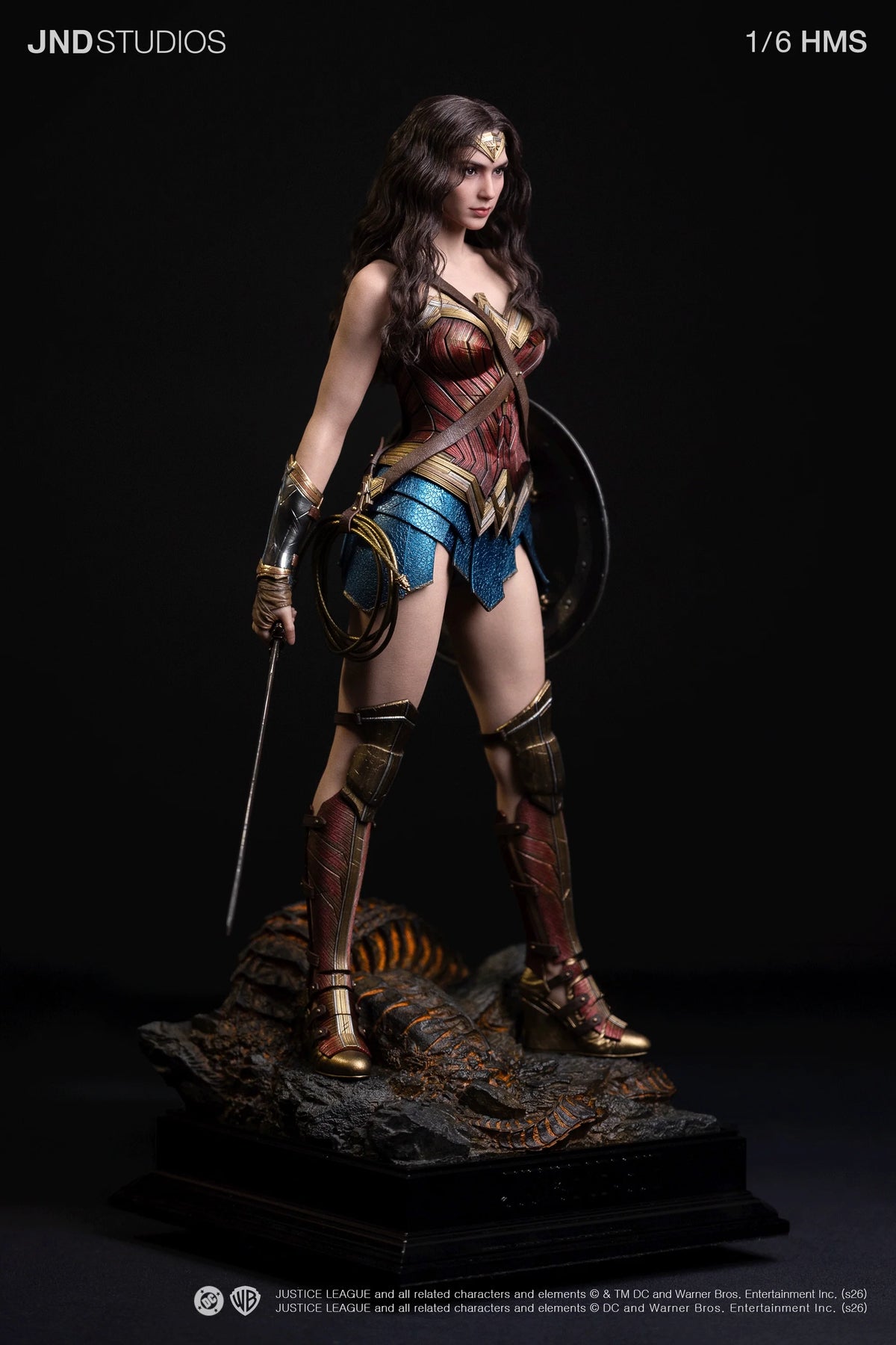 DC Justice League (2017): Wonder Woman 1/6 Hyperreal Movie Statue