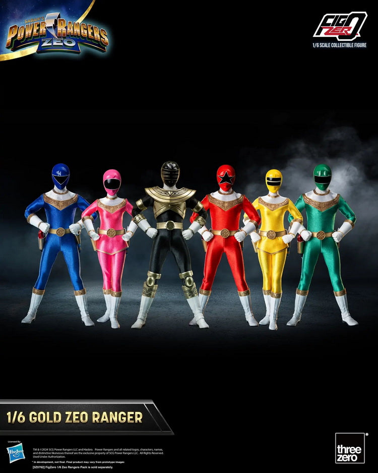 FigZero Gold Zeo Power Ranger - Power Rangers Zeo