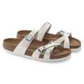 Women's Franca Leather Sandals In White
