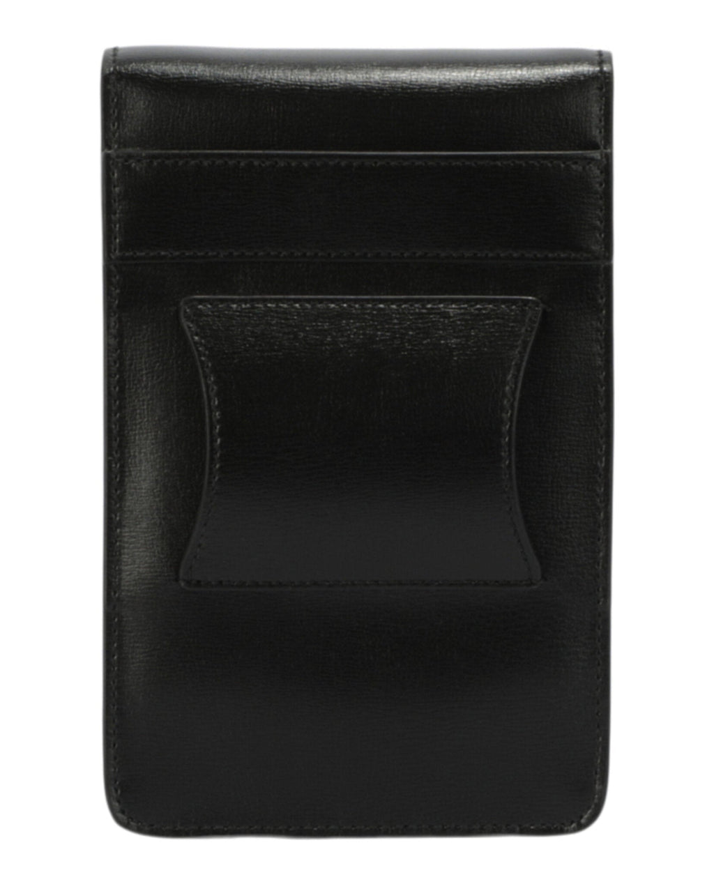 Logo Leather Convertible Crossbody Mobile Bag