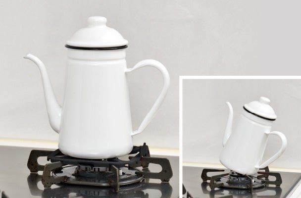 4w1h Stove Supporter 黑色炉灶支架 13.2×13.2×高2.3cm 日本制