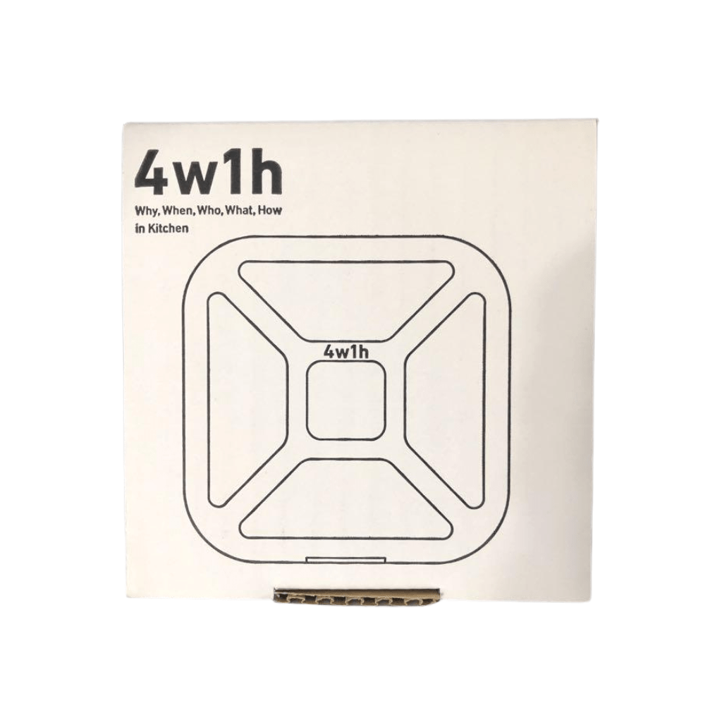 4w1h Stove Supporter 黑色炉灶支架 13.2×13.2×高2.3cm 日本制