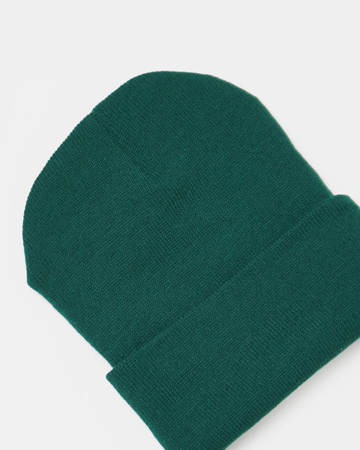 Acrylic Watch Cap Dark Green