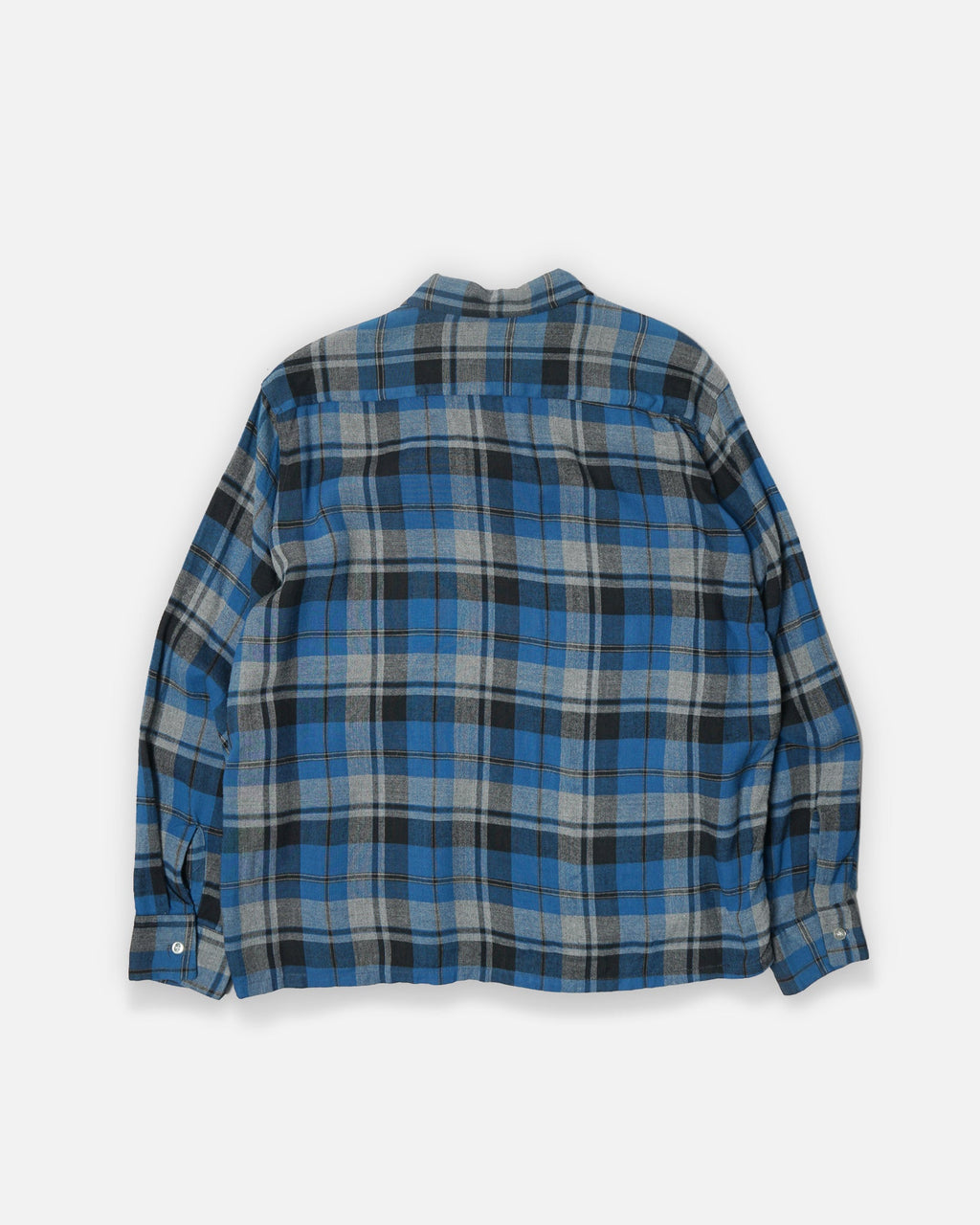 1950's Plaid Rayon Shirt