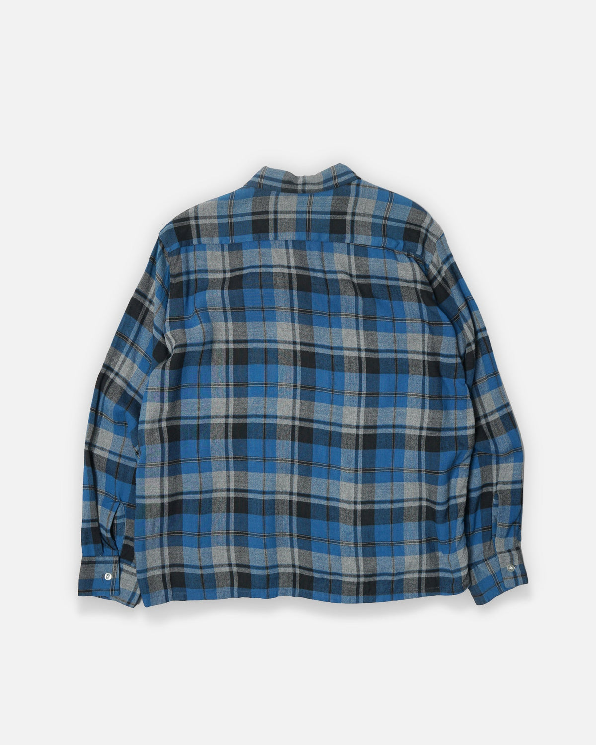 1950's Plaid Rayon Shirt