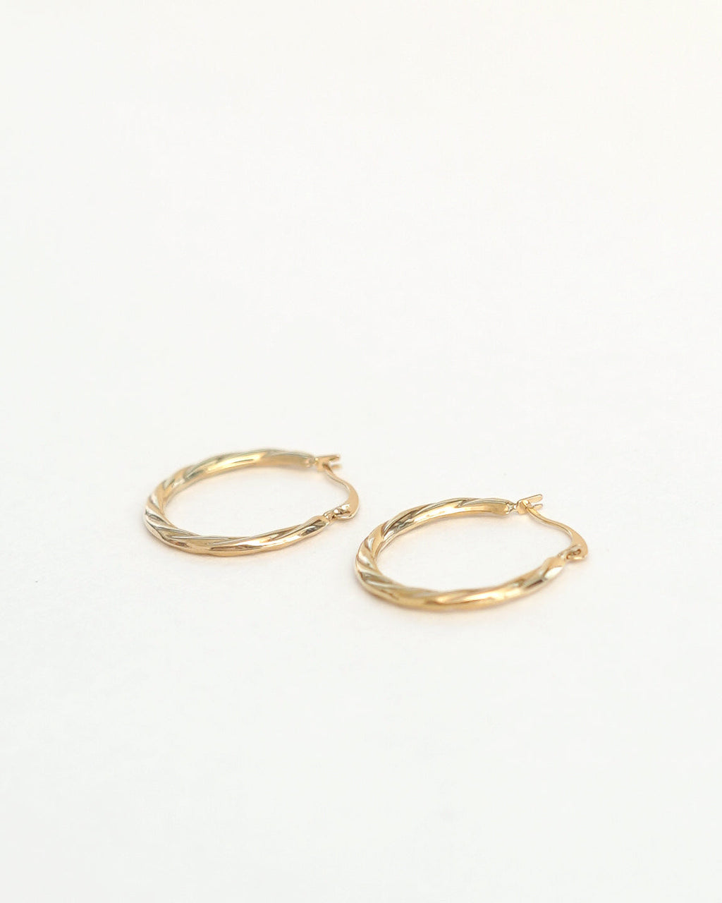 14k Gold Hoop Earrings