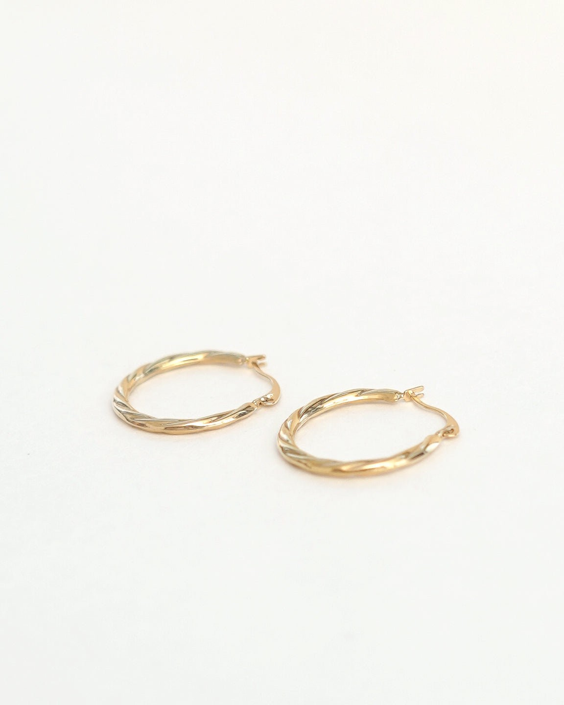 14k Gold Hoop Earrings
