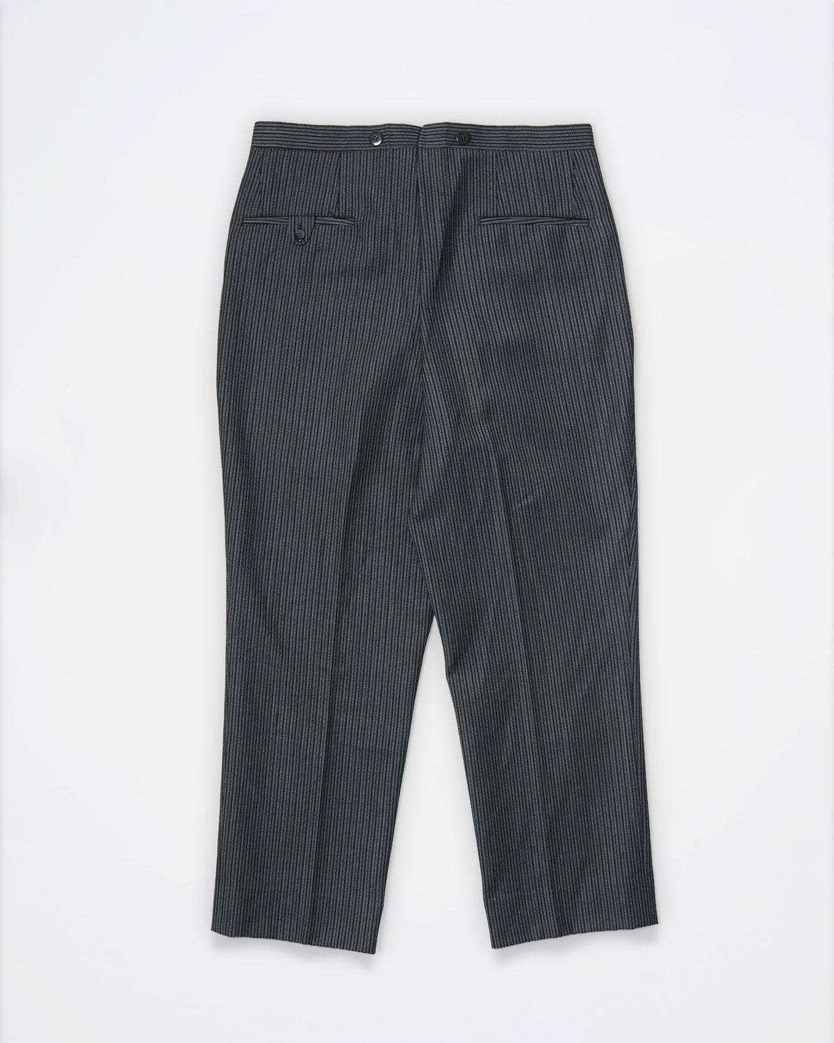 1960’s Stripe Wool Trousers / Size: 33