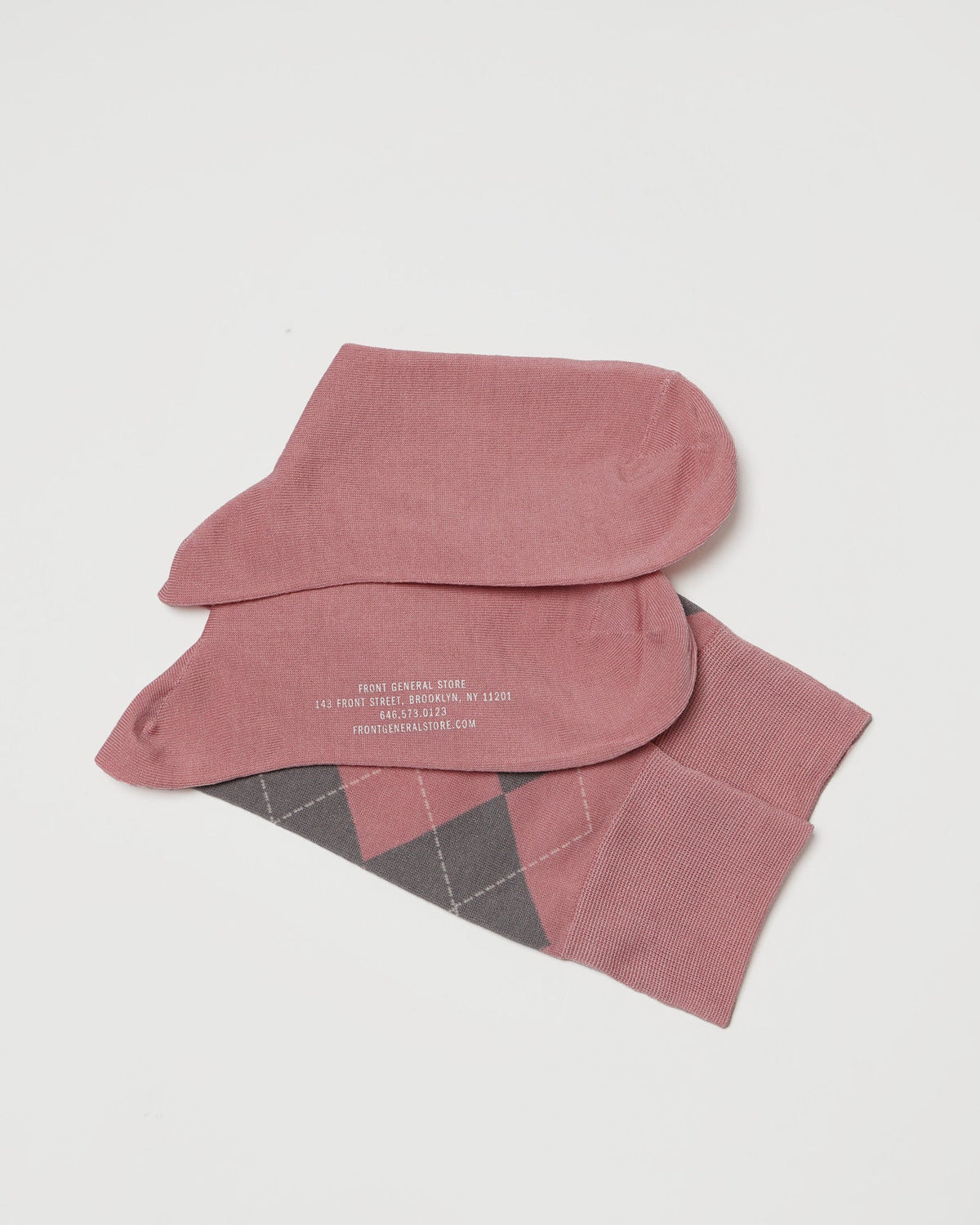 Argyle Socks / Pink