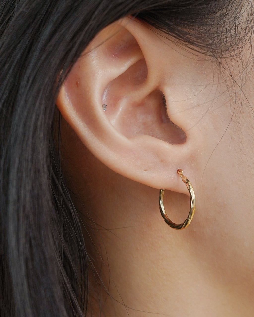 14k Gold Hoop Earrings
