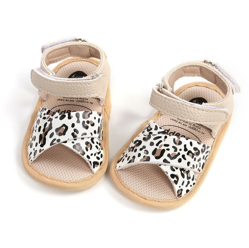 Cheetah Design Summer Baby Sandals