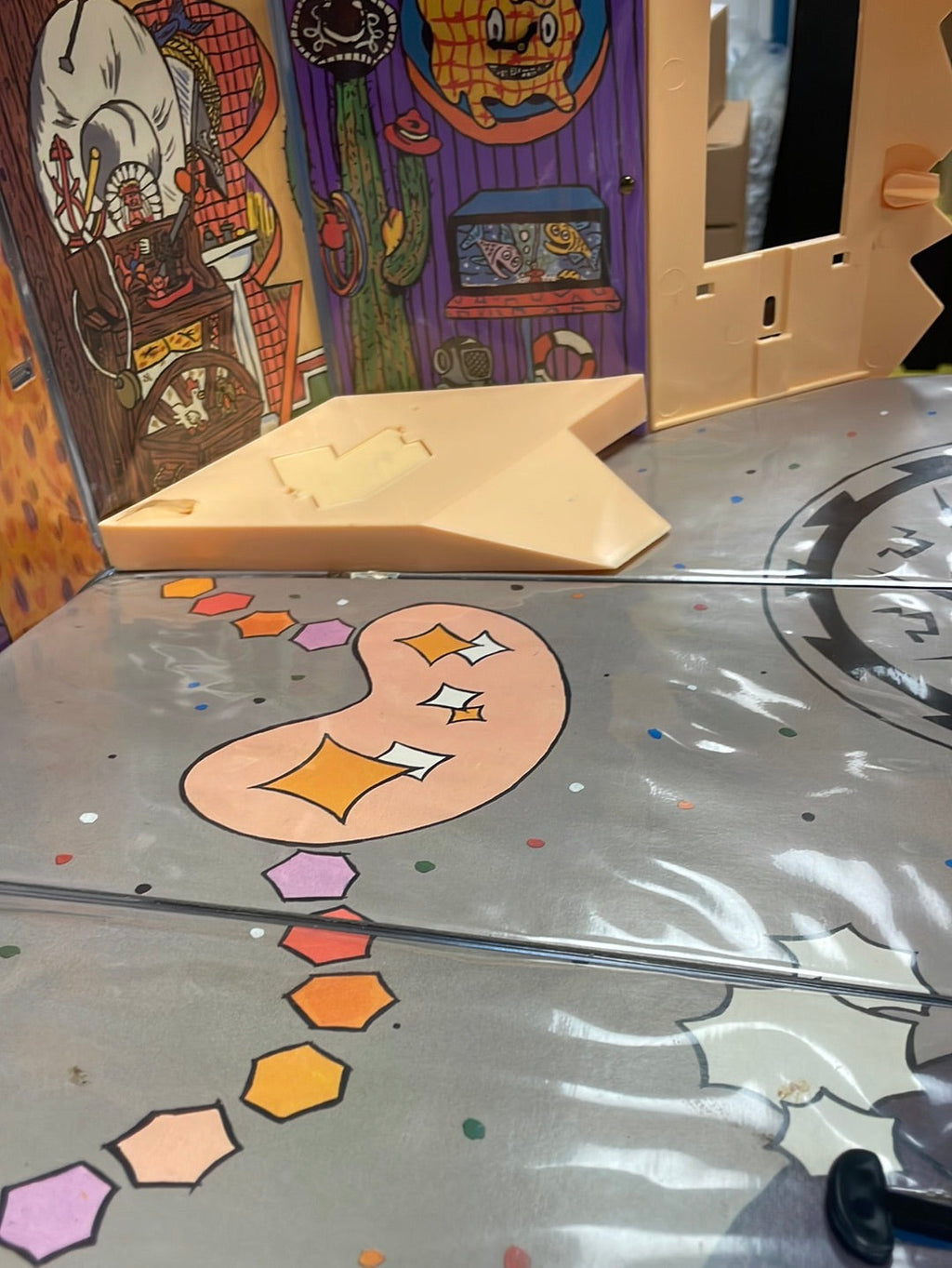 Pee Wee’s Playhouse (Matchbox, Vintage Pee Wee Herman) Unused Contents