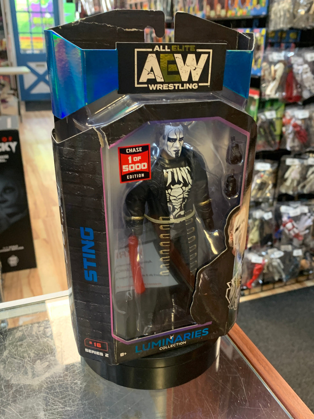 Sting Chase #09 Luminare (AEW All Elite Wrestling, Jazwares) **SEALED**
