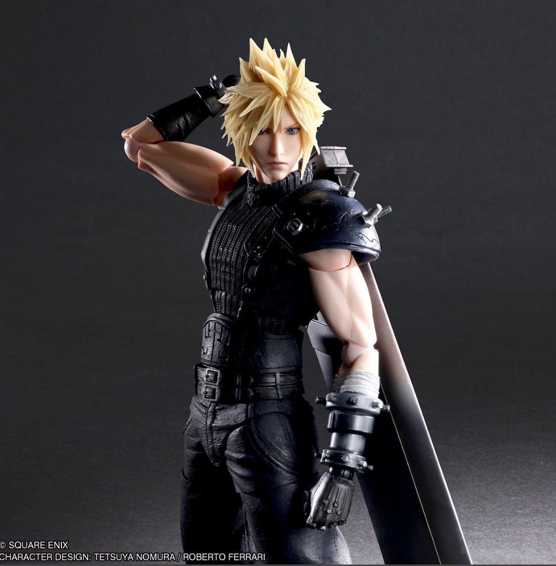 Final Fantasy VII Rebirth Cloud Strife Play Arts Kai Action Figure by Square Enix