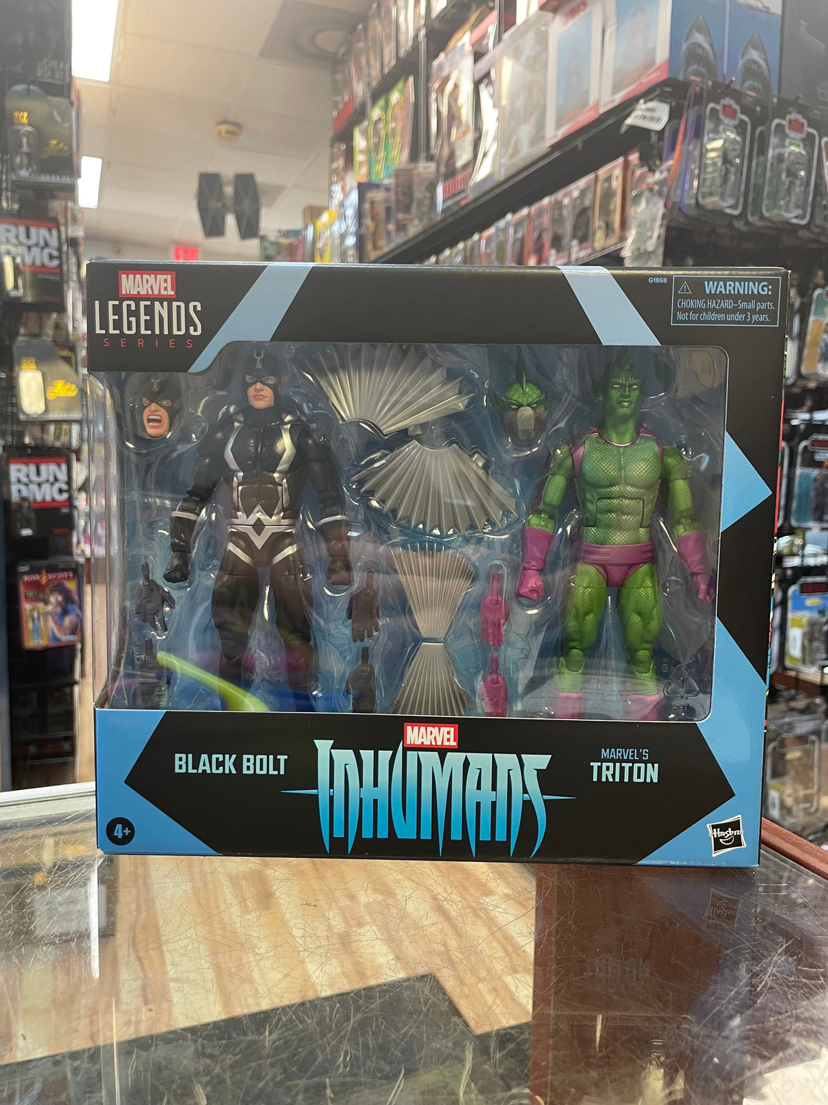Inhumans Black Bolt Triton  (Marvel Legends, Hasbro) SEALED