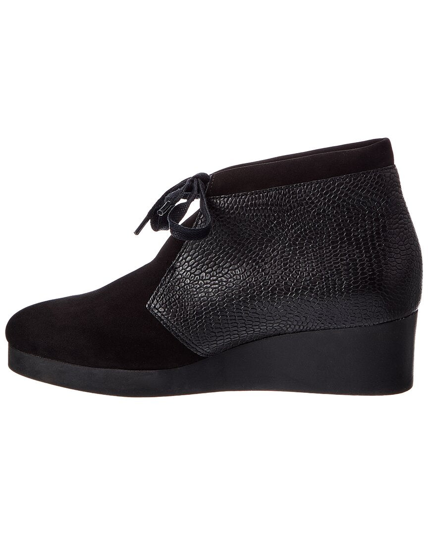 Arche Hablo Leather Wedge Bootie