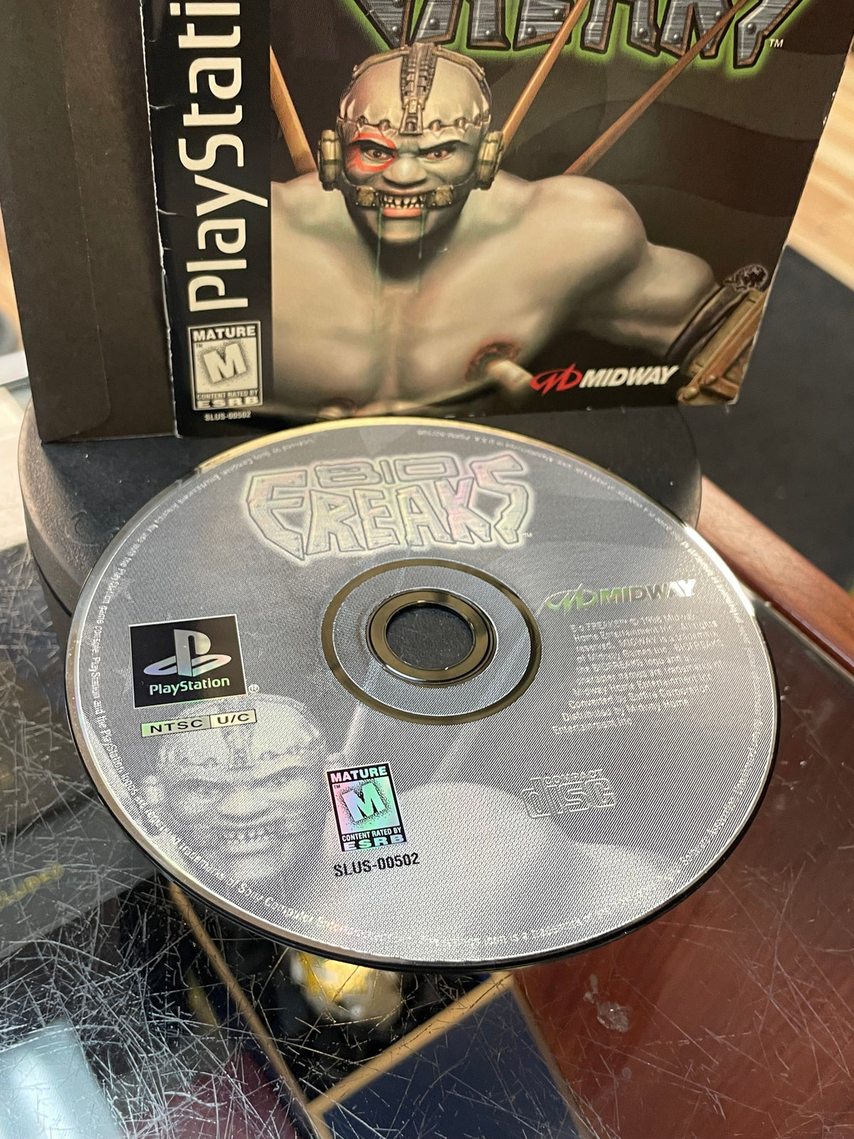 Bio Freaks (Sony Playstation PS1, Video Games) **TESTED**
