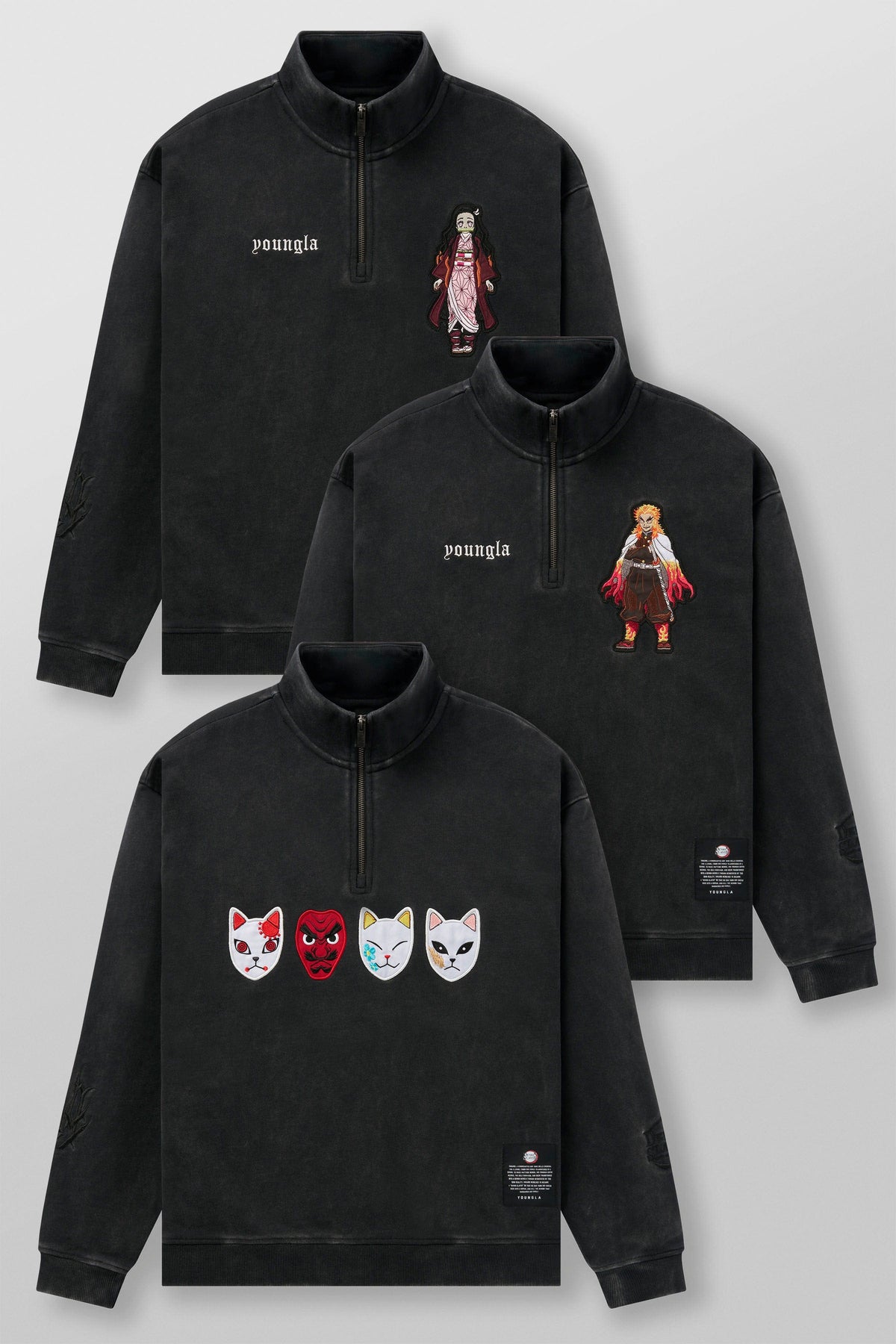 5197 - Demon Slayer: Kimetsu no Yaiba - Quarter Zip
