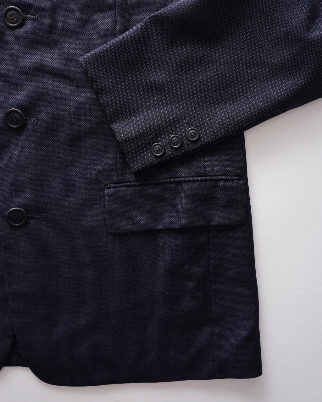Band Collar Jacket & Slacks / Size: W31