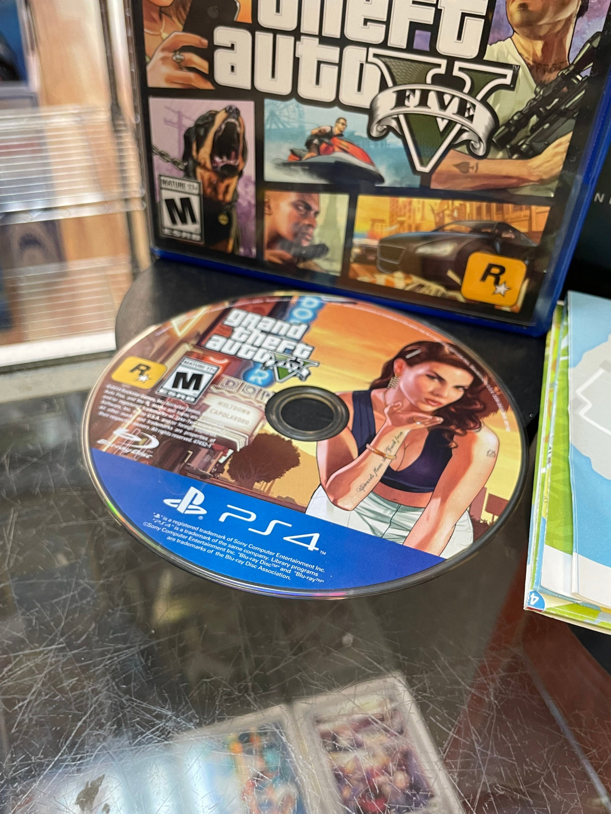 Grand Theft Auto V (Sony Playstation PS4, Video Games) **TESTED**
