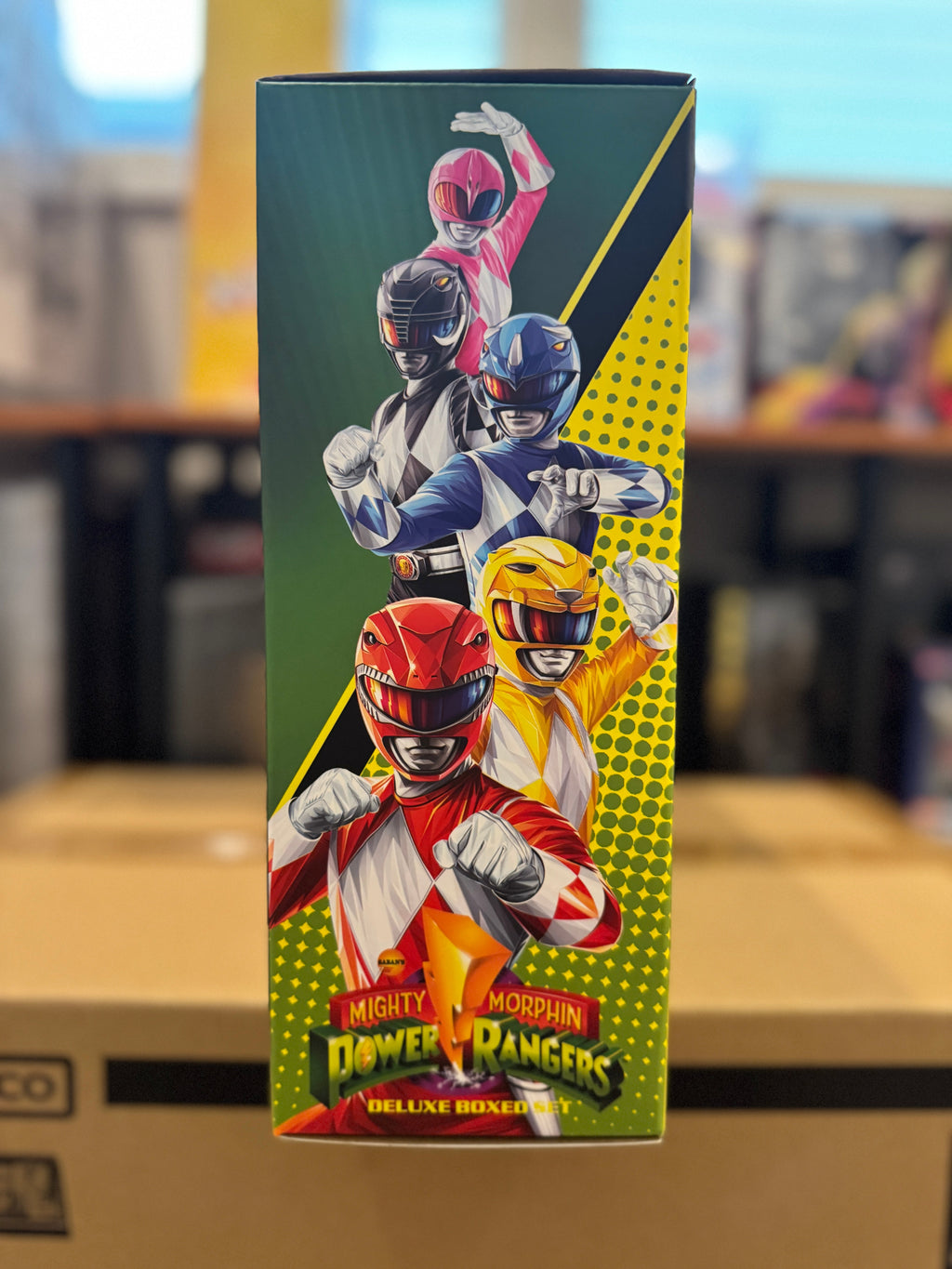 Mezco Toyz One:12 Collective Mighty Morphin' Power Rangers Deluxe Boxed Set