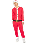 Men's Santa Claus Crew Neck Pajama Set