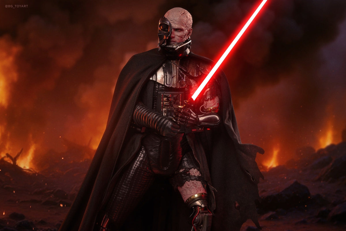 READY🔥DX44 DX44B STAR WARS DARTH VADER (BATTLE DAMAGED) Collector & Special Edition 1/6TH SCALE COLLECTIBLE FIGURE