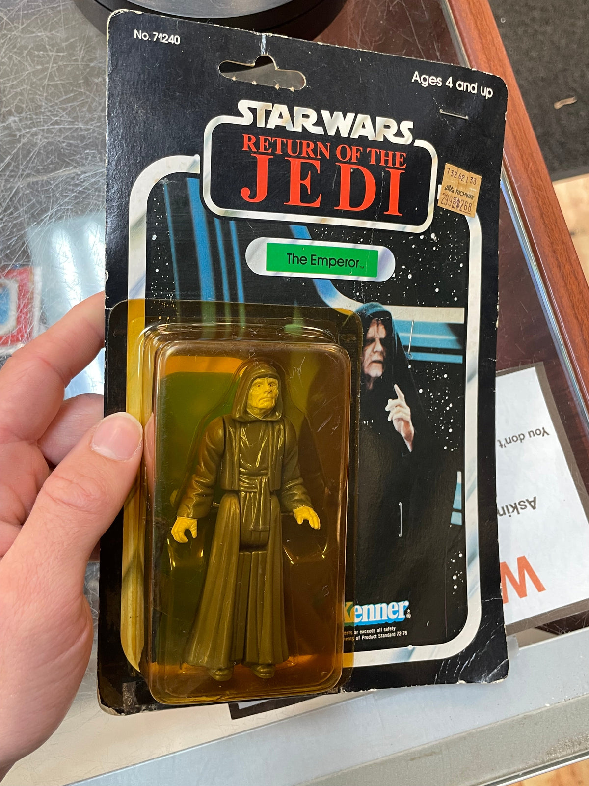 The Emperor ROTJ  9510 (Vintage Star Wars, Kenner) **SEALED**