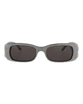 Square-Frame Recycled Acetate Sunglasses