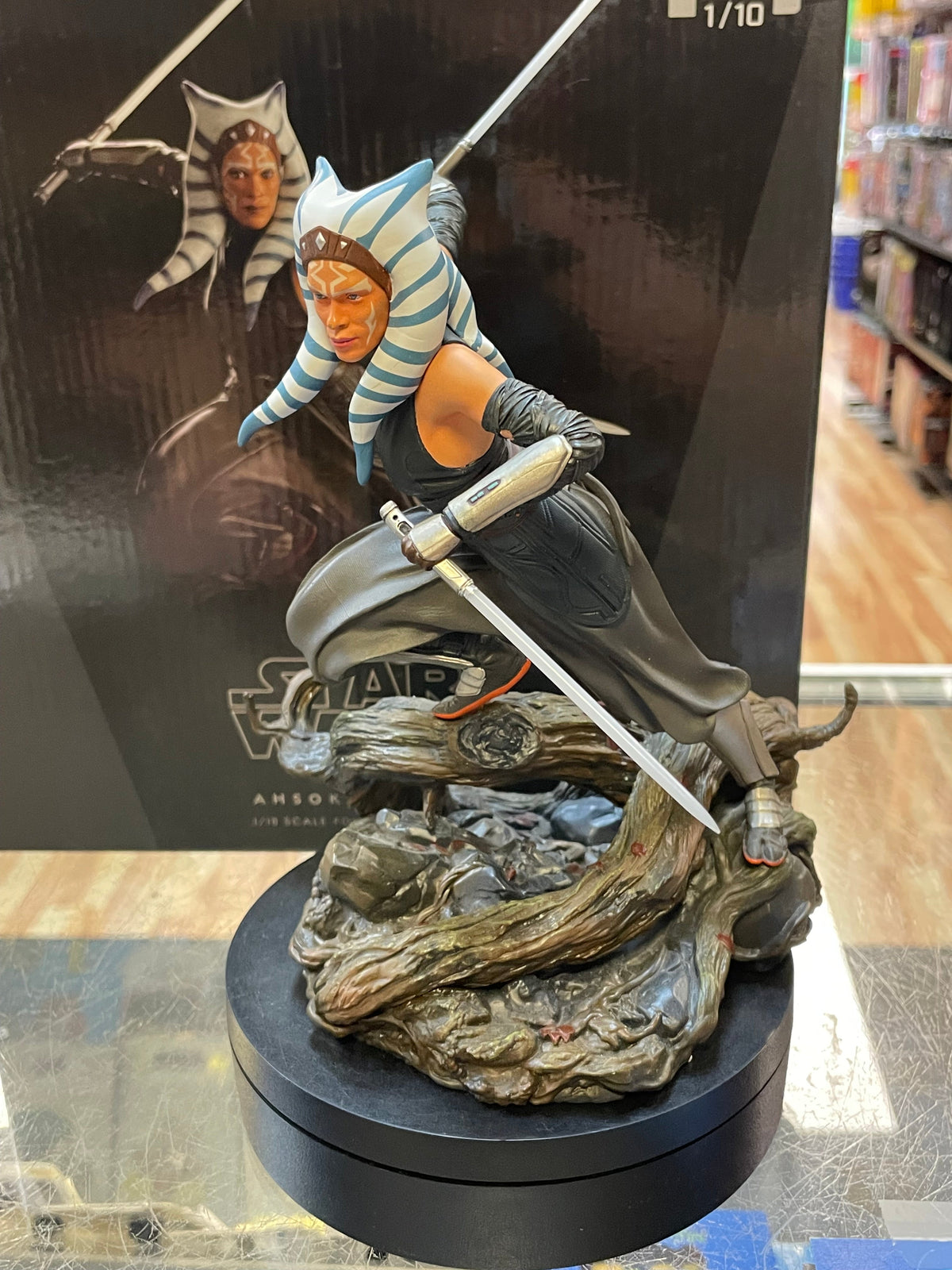 Ahsoka Tano 1/10 Polystone Statue BDS Art Scale (Star Wars, Iron Studios) COMPLETE