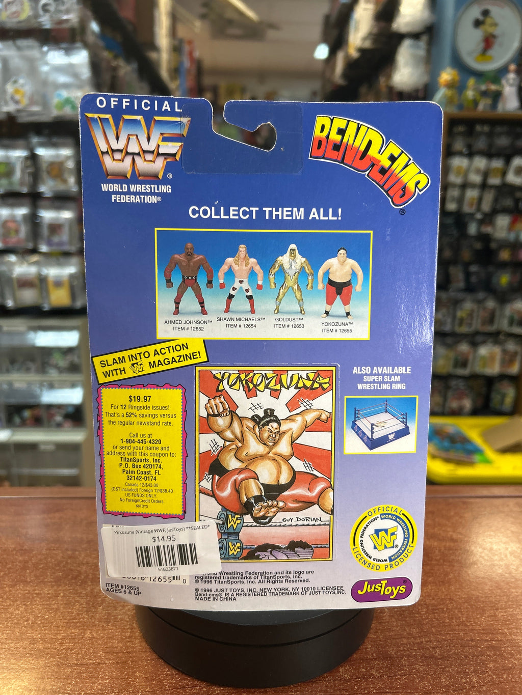 Yokozuna (Vintage WWF, JusToys) **SEALED**