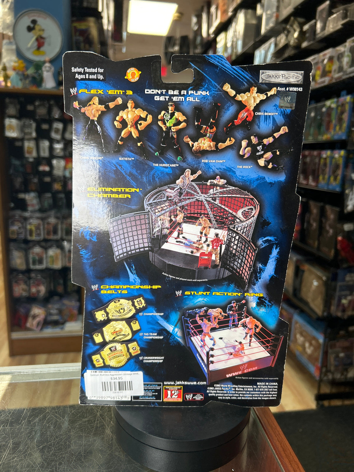 Goldust -Ruthless Aggression- (Vintage WWE, Jakks) **SEALED**