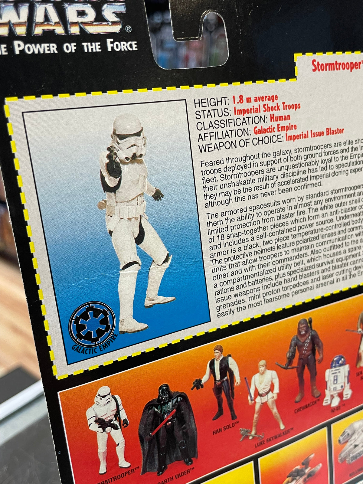 Stormtrooper (Vintage Star Wars, The Power of the Force) SEALED