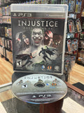 Injustice Gods Among Us (Sony Playstation PS3, Video Games) **TESTED**