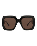 Square-Frame Injection Sunglasses