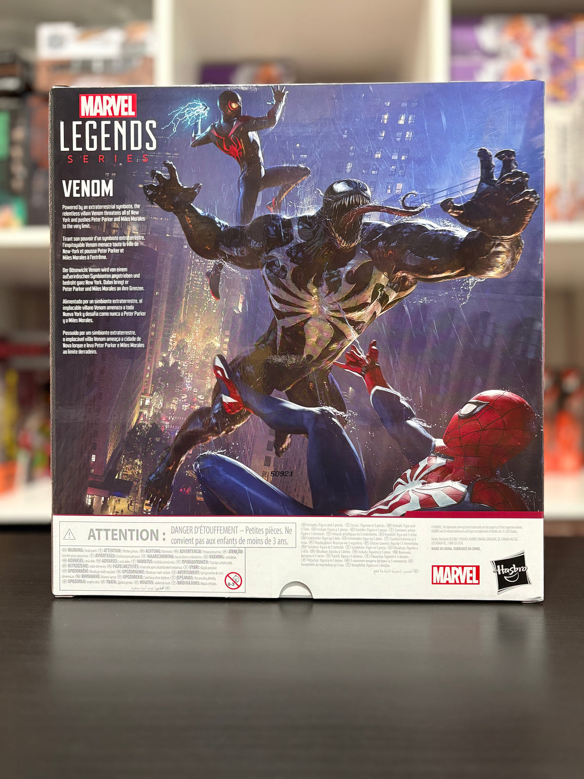 Spider-Man 2 Marvel Legends Gamerverse Venom By Hasbro