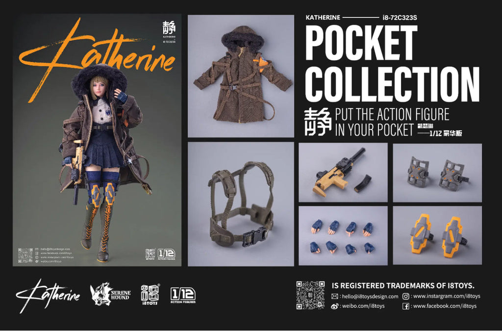SERENE HOUND 1/12 Series i8-72C323S Katherine Deluxe Version by i8TOYS