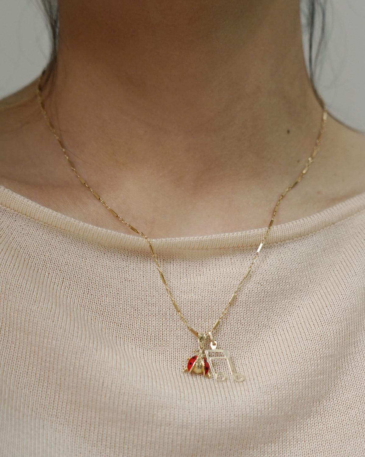 14K Gold ♫ Charm