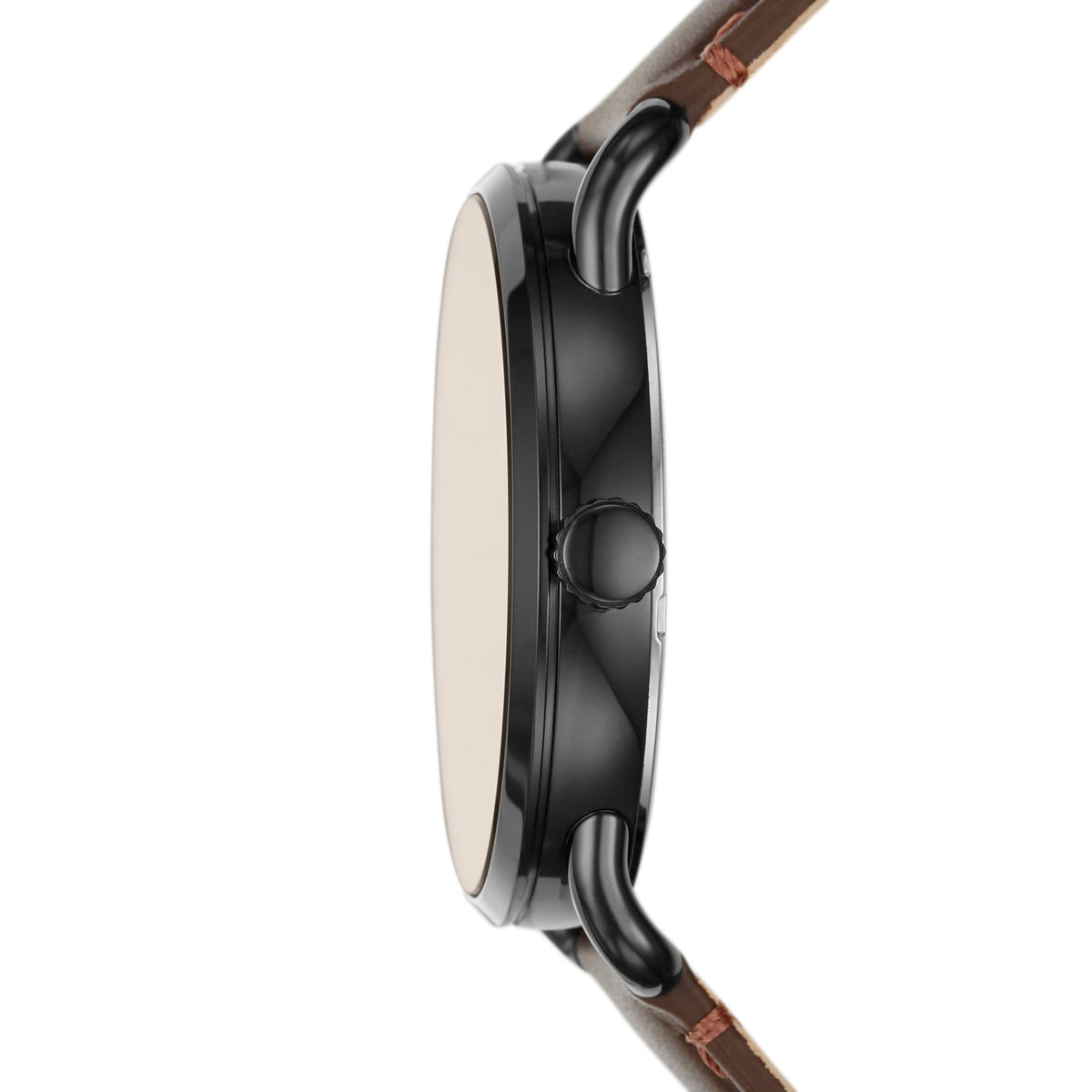 Fossil Men's Copeland 42mm Three-Hand, Black Stainless Steel Watch