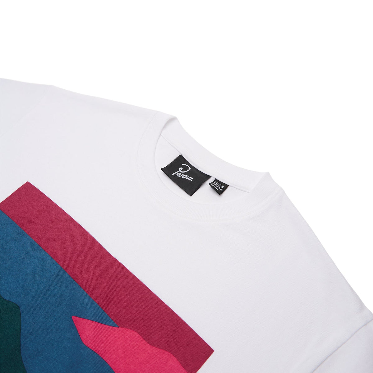 by Parra No Vacation T-Shirt (White)
