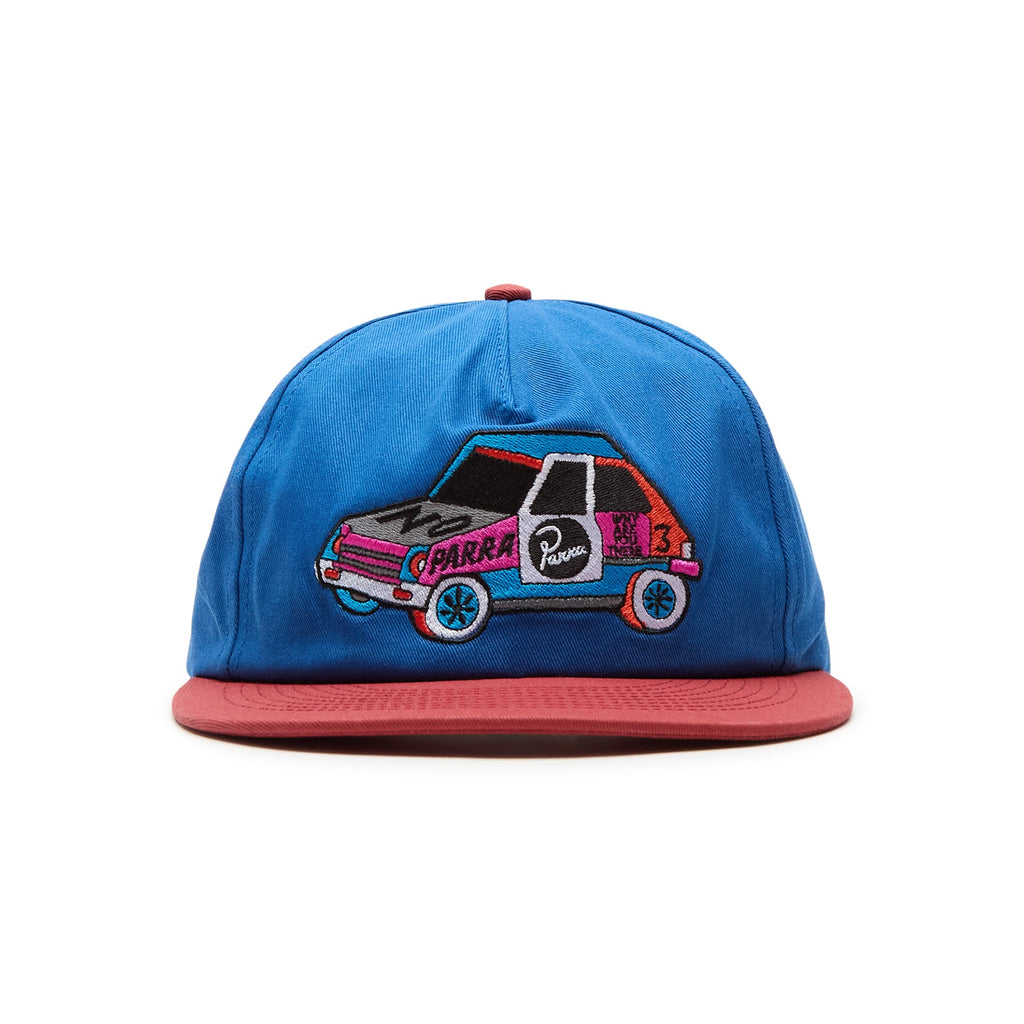 by Parra No Car 6 Panel Hat (Blue)