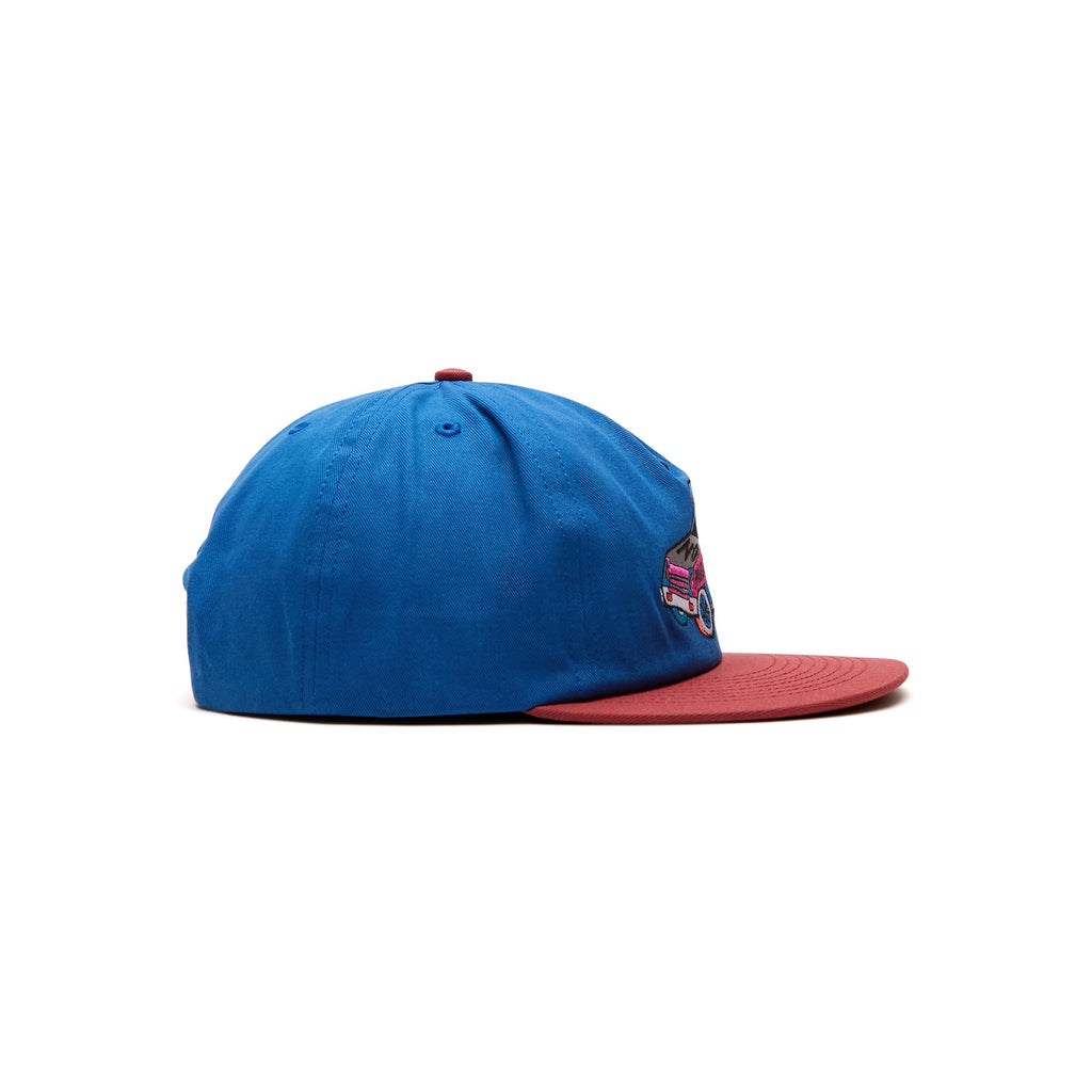 by Parra No Car 6 Panel Hat (Blue)