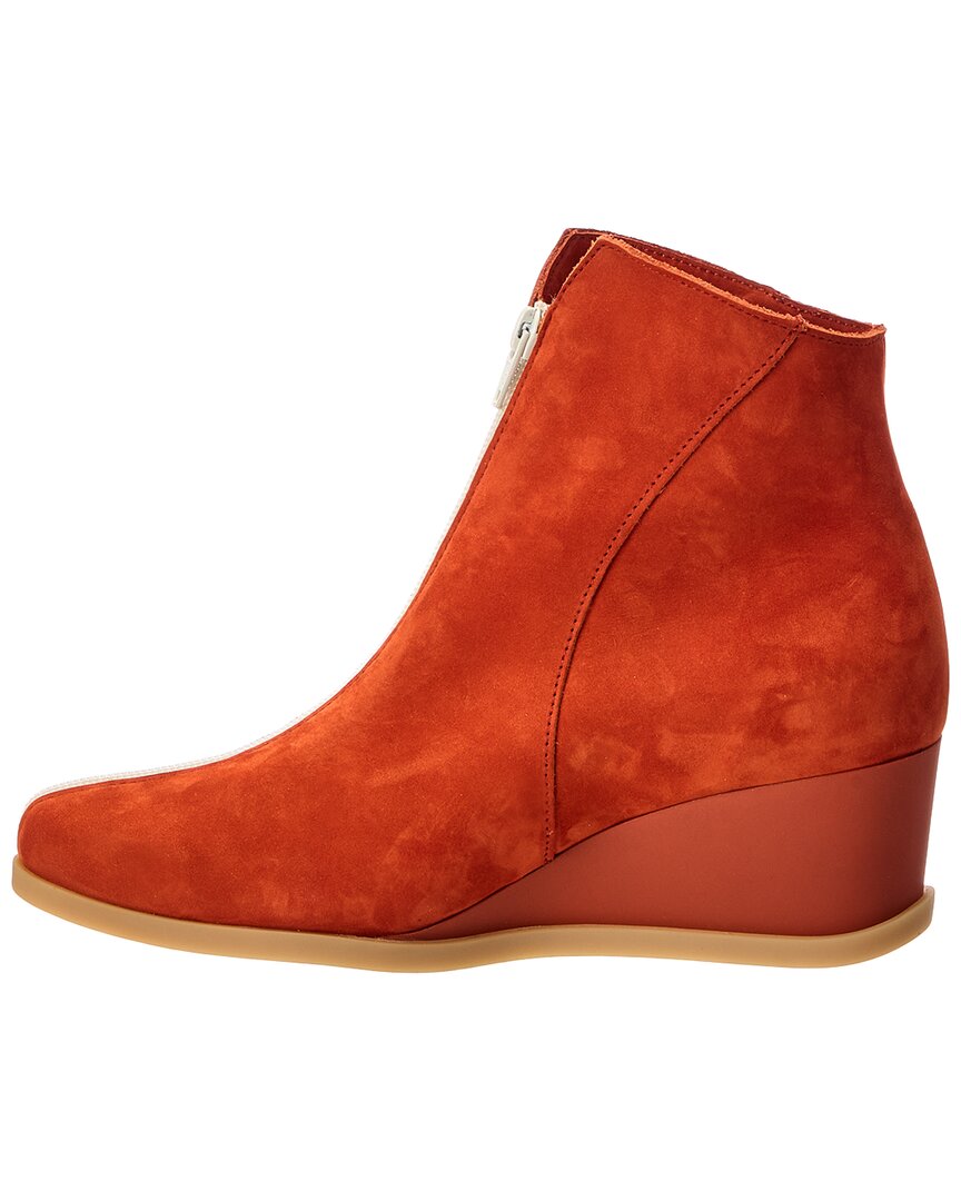Arche Okolys Leather Wedge Bootie