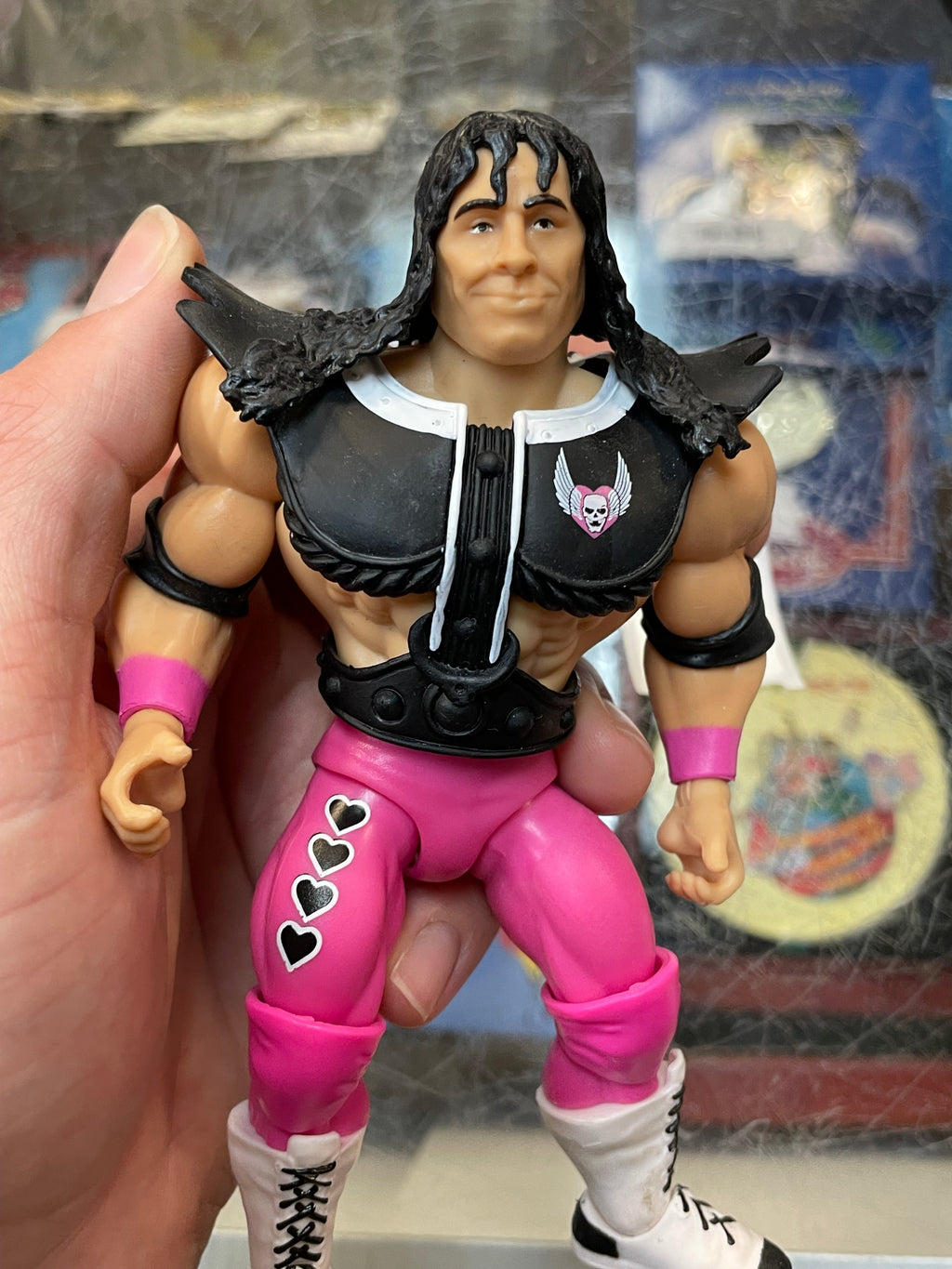 Bret Hart as TriKlops (WWE MOTU, Mattel) **COMPLETE**