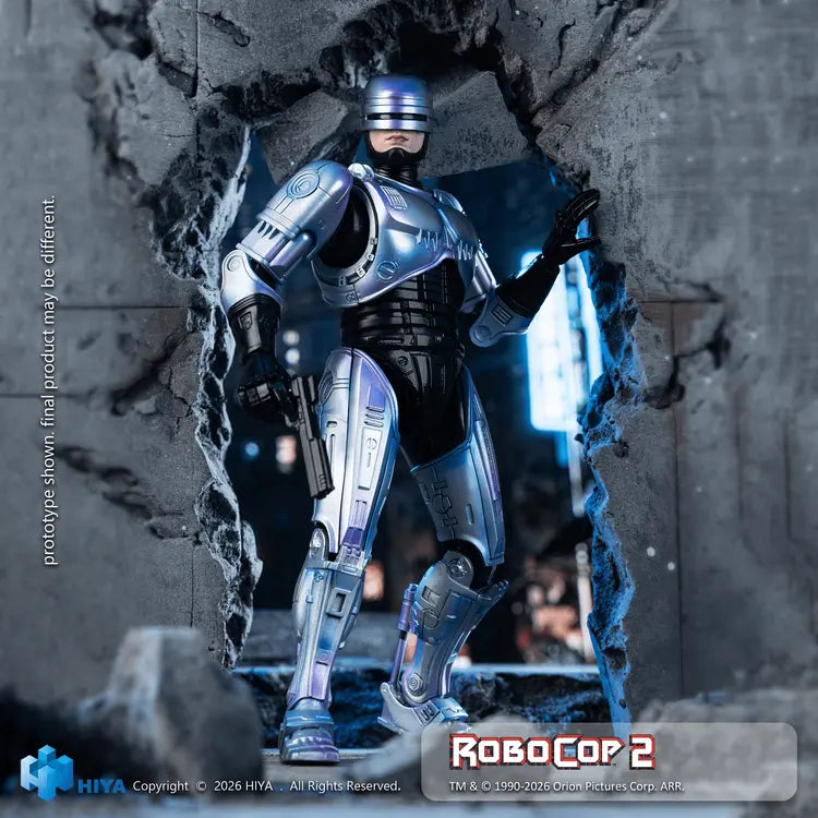 1/12 Scale 6.5 Inch RoboCop 2 RoboCop Action Figure