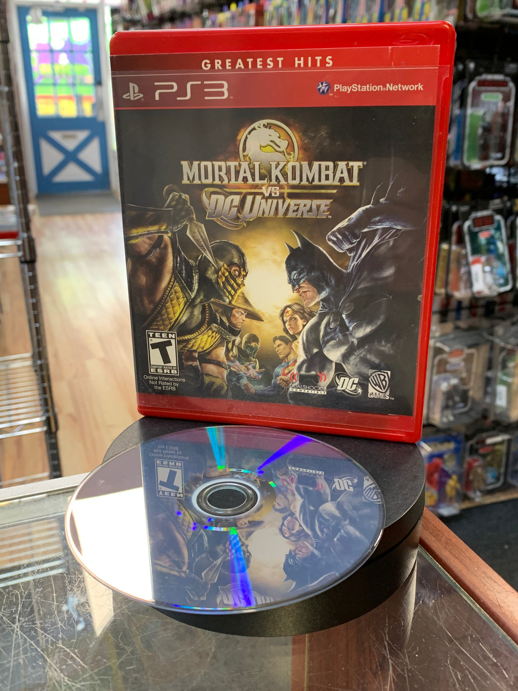 DC Universe vs Mortal Kombat (Sony Playstation PS3, Video Games) **TESTED**